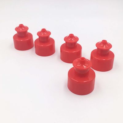 Good price Round Push Pull Cap for Yuyao Dish Washing Liquid Hand Sanitizer Bottle Non Spill online